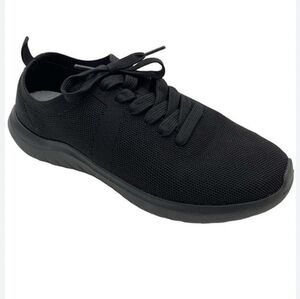 Clarks Cloudsteppers Washable Knit Sneakers Nova Glint Black/Black Size 9